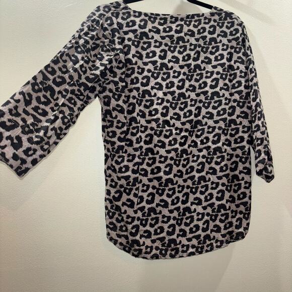 Masai Copenhagen Leopard Print Tunic Top – Size Small - Picture 6 of 10